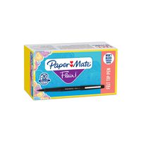 Paper Mate Flair Felt Tip Pens, Medium Point (0.7mm), Black, 36 Count