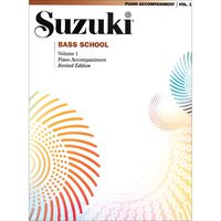 Suzuki Bass School Volume 1 - Piano Accompaniment - Book