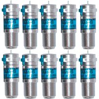 Channel Plus 2506-10 In-Line Attenuators 6dB 10 Pack for Coaxial Cable Feeds Consumer Electronics
