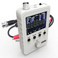 Quimat Updated 2.4" TFT Digital Oscilloscope Kit with BNC-Clip Cable Probe Q15001O (Assembled Finished Machine)