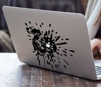 Howl and Calcifer Fire Demon Howl's Moving Castle for MacBook Laptop Vinyl Decal Sticker