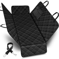 URPOWER 100% Waterproof Pet Seat Cover Car Seat Cover for Pets - Scratch Proof & Nonslip Backing & Hammock, Quilted, Padded, Durable Pet Seat Covers for Cars Trucks and SUVs