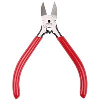 Whizzotech Wire Cutter Chromium Vanadium Stainless Steel Diagonal Cutting Pliers Micro Flush cut Side cutters, 4.5 Inch (Wire Cutter 4.5 Inch)