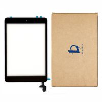 Glass Screen Digitizer Complete Full Assembly for iPad Mini & Mini 2 with IC Chip, Home Button, OEM Adhesive-Black