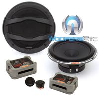 Hertz MPK 165P.3 230W Max 3-Ohm 6.5" Two Way Car Audio Speaker Component System