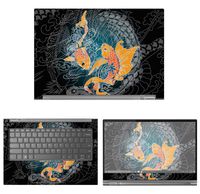 decalrus - Protective Decal Koi Fish Skin Sticker for Lenovo Yoga C930 (13.9" Screen) case Cover wrap LEyoga13_C930-42