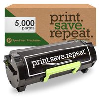 Print.Save.Repeat. Lexmark 500HA High Yield Remanufactured Toner Cartridge for MS310, MS312, MS315, MS410, MS415, MS510, MS610 [5,000 Pages]