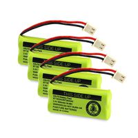 KRUTA BT183342 BT283342 BT162342 BT262342 BT166342 BT266342 Phone Battery for Vtech CS6719 CS6419 CS6649 DS6151 AT&T CL4940 EL52300 Cordless Phone and Handset (Pack 4)