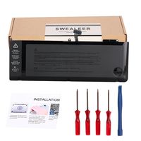 SWEALEER A1382 Battery Compatible for MacBook Pro 15 inch A1286 Core i7 (Early 2011 Late 2011 Mid 2012) Replacement 661-5844 020-7134-A MC721LL/A MC723LL/A MD103LL/A MD104LL/A [New 10.95V 77.5W A1382]