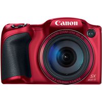 Canon PowerShot SX400 Digital Camera with 30x Optical Zoom (Red)