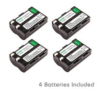 Kastar Battery (4-Pack) for Nikon EN-EL3a, EN-EL3, MH-18, MH-18a Work with Nikon D50, D70, D70s, D100 Cameras