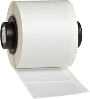 Brady PTL-31-486 TLS 2200 and TLS PC Link 1.5" Width x 1" Height, B-486 Ultra Aggressive Metallized Polyester, Matte Finish Silver BradyBondz Label (250 per Roll)