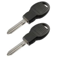 Transponder Ignition Key fits Chrysler/Jeep / Dodge/Volkswegon Transponder Key fits Chrysler/Jeep / Dodge/Volkswagen Y170-PT, 599874, Set of 2