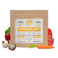 Nomad Nutrition Kathmandu Curry - Nutrient Packed, Plant Based Protein Meals for Camping and Travel - Vegan, Gluten Free, Dairy Free, Non-GMO (3.5oz)