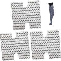 I clean Replacement Steam Mop Pads for Shark S5003D S3973 S3973D S5002 S5003 S6001 S6002 S6003, 3Packs Washable/Reusable Microfiber Pocket Pad