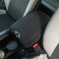 Nicebee Neoprene Center Console Armrest Pad Cover for Jeep Wrangler JK Sahara Sport Rubicon X & Unlimited 2011 2012 2013 2014 2015 2016 2017