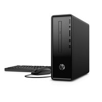 HP Slimline 290-a0011 Desktop PC - AMD A6-9225 Dual Core 2.6GHz 4GB 1TB DVDRW Windows 10 (Renewed)