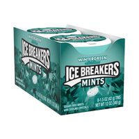 Ice Breakers Mints, Wintergreen, Sugar Free, 1.5 Ounce (8 Count)