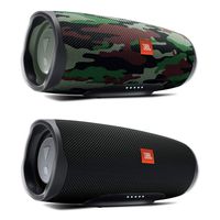 JBL Charge 4 Waterproof Portable Wireless Bluetooth Speaker Bundle - Pair (Black/Camo)