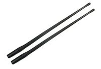 AntennaMastsRus - 13 Inch Flexible Rubber Antenna is Compatible with Harley Davidson Touring Electra Glide Ultra Classic FLHTCU (1989-2019) - 2 Pack