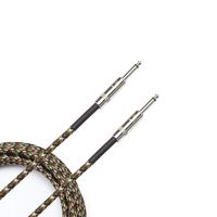 D'Addario Accessories Braided Instrument Cable, 15' - Camouflage