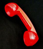 CORTELCO 006547-VM2-PAK Replacement Handset - Red / ITT-HANDSET-RD /