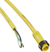 Brad Harrison 1300060529 Mini-Change A-Size Single Ended Male to Pigtail Cordset