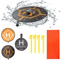 RCstyle Drones Landing Pad Universal Waterproof Large 80cm/31.5'' Protective Fast-fold Apron Compatible with DJI Mavic Pro/Mavic Air/Mavic 2 / Spark Drone Accessories