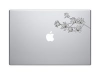 Laptop Notebook Sticker Decal - Magnolia Flowers - Inspirational Helpful - Skins Stickers