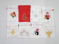 Celtic Glass Designs Bag Set from our Magical Christmas Range. Beautifully embroidered Bags, ideal for those special items.