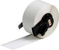 BMP61 M611 Labels Polyester 1 in W x 50 ft L White