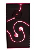 Spark Headphones - Wired Earbud Headphones with Glowing LED Light and Microphone - Noise Canceling High-End Premium Bass - Hands-Free Calling Volume Controls - for Running Sports Exercise