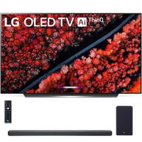 LG OLED55C9PUA 55" C9 Smart OLED TV w/AI ThinQ(2019) SL9YG Soundbar Bundle