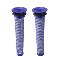 Wolfish 2 Pack Replacement Pre Filters for Dyson DC58, DC59, V6, V7, V8. Replaces Part 965661-01. 2 Filters