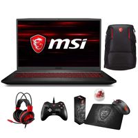 MSI GF75 Thin 9SC-278 (i7-9750H, 16GB RAM, 512GB NVMe SSD, NVIDIA GTX1650 4GB, 17.3" 120Hz Full HD, Windows 10) Gaming Notebook