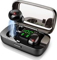 Wireless Earbuds Bluetooth 5.0 Earbuds, TWS Earphones in-Ear with Charging Case, Noise Canceling Wireless Headphones for Sports, Deep Bass Easy-Pairing 20H Playtime IPX7 Waterproof