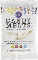 Wilton Candy Melts Flavored 12oz, Bright White, Vanilla