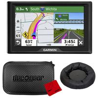 Garmin Drive 52 5" GPS Navigator with Case and Dash Mount Bundle (2019 Model)