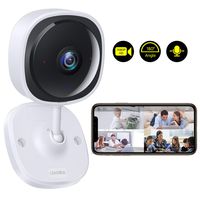 Lensoul Wireless Security Camera System 1080p, Baby Monitor Home WiFi Surveillance Camera Indoor IP Camera for Pet with Night Vision, 2-Way Audio, Motion Detection, HD Video | Cloud Service Available