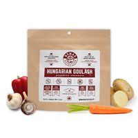Nomad Nutrition Hungarian Goulash - Nutrient Packed, Plant Based Protein Meals for Camping and Travel - Vegan, Gluten Free, Dairy Free, Non-GMO (3.5oz)
