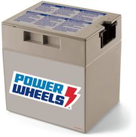Power Wheels 12-Volt Rechargeable Replacement Battery
