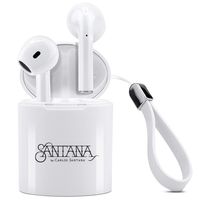 Tango by Carlos Santana TWS True Wireless Earbuds Bluetooth 5.0 Headphones with Charging Case, in-Ear Built-in Mic Bluetooth Deep Bass Stereo Headsets, Noise Cancelling Wireless Earbuds for Sport