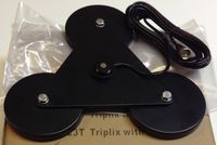 Taurus Antenna Triplex 5" Magnet CB Antenna Mount NMO Type