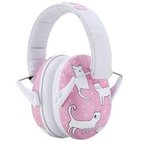 Snug Kids Earmuffs/Best Hearing Protectors - Adjustable Headband Ear Defenders for Children and Adults Cats