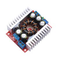 12v 24v to 5v Step Down Buck Converter, DROK Mini Electric Voltage Converter DC 4-32V 12 V 24 V to DC 1.2-32V 5 V Adjustable Step-down Transformer High Power 15A Volt Regulator Board Inverter Module