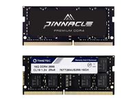 Timetec Pinnacle Hynix IC 16GB DDR4 2666MHz PC4-21300 Unbuffered Non-ECC 1.2V CL19 2Rx8 Dual Rank 260 Pin SODIMM Laptop Notebook Memory RAM Module Upgrade Heat Sink (16GB)