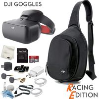 DJI Goggles RE FPV Headset (Racing Edition) Sling Bag Bundle