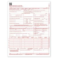 CheckSimple CMS-1500 Laser Sheet Healthcare Insurance Claim Forms (500 Forms)