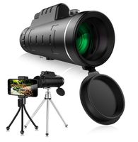 40X60 Monocular Telescope High Power HD FMC BAK4 Prism, Compact Waterproof and Durable Telescope for Hunting Hiking Travelling