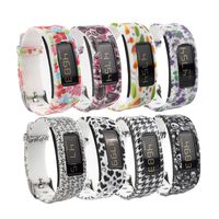 Tkasing Bands Compatible with Garmin Vivofit,Soft Silicone Replacement Accessory Band for Garmin Vivofit/Garmin Vivofit Band/Garmin Vivofit Bands (8pattern-02)